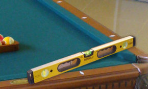 Pool Table Re-Level